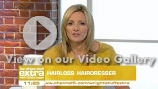 Hannah Westwood being interviewed on the Wright Stuff